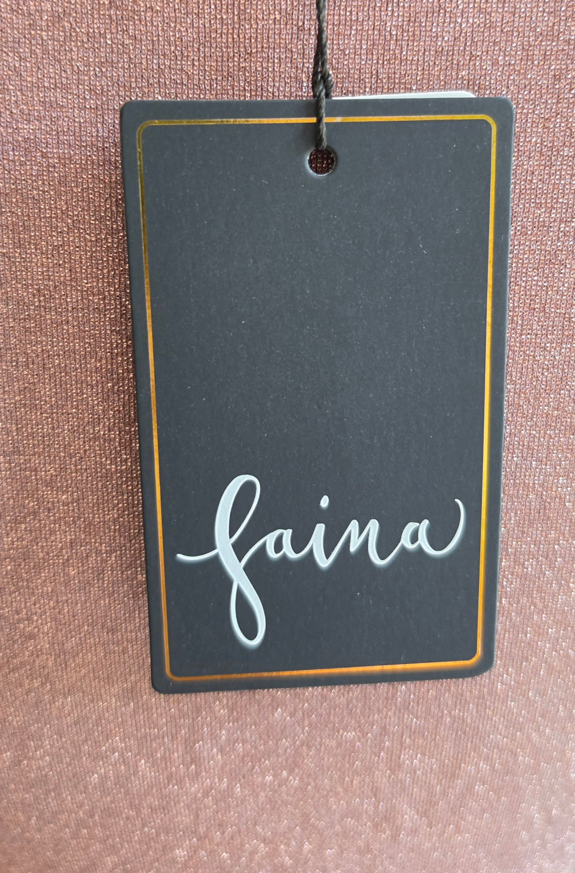 Faina cut out midi jurk roze S 36 tweedehands dames
