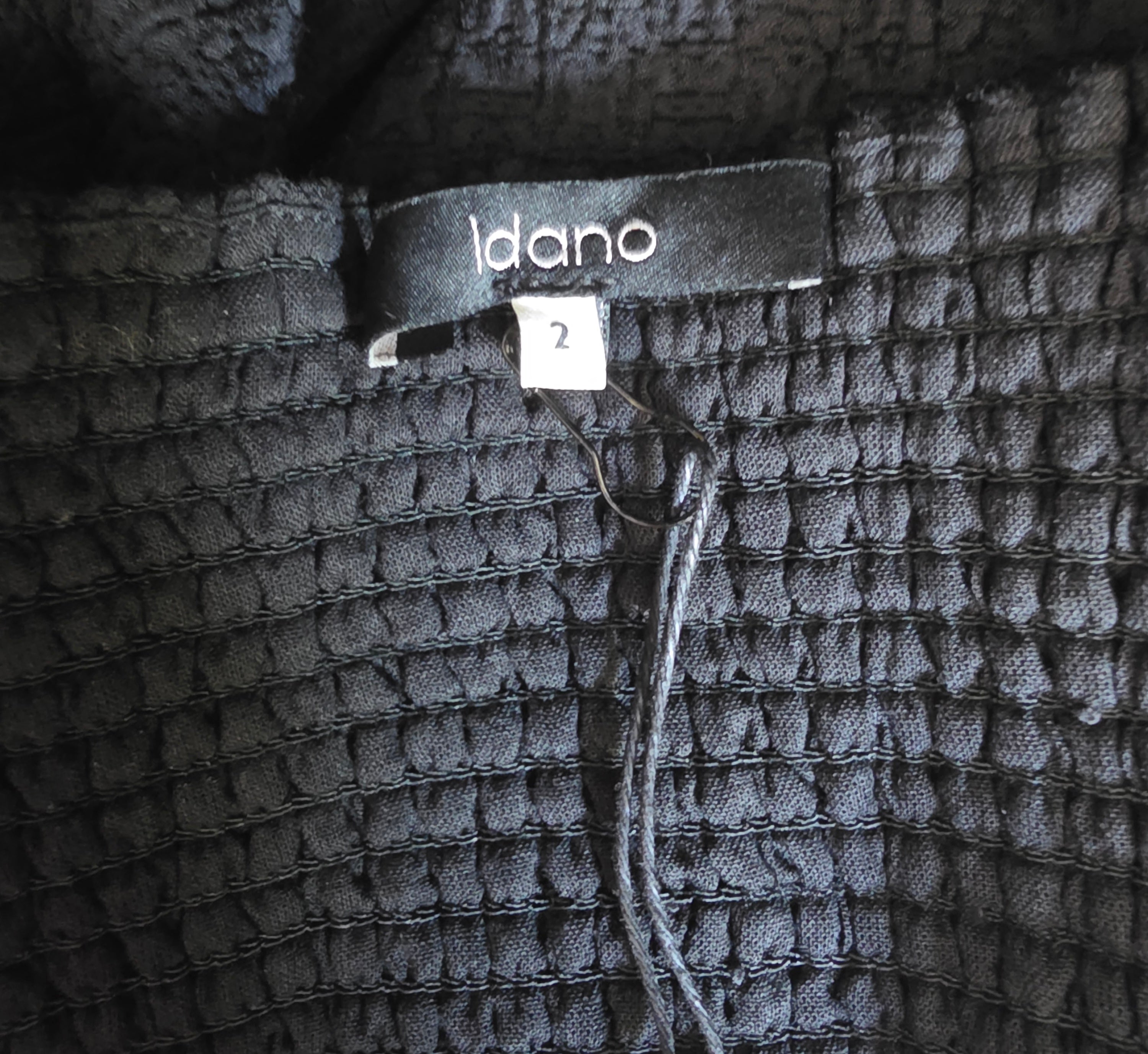 Idano midi jurk Lambertine zwart 38 M tweedehands dames