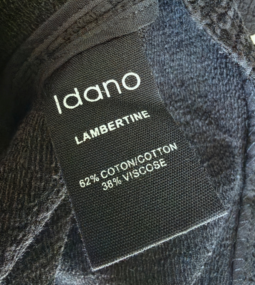 Idano midi jurk Lambertine zwart 38 M tweedehands dames