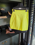 Gauge81 mini rok lime groen xs 34 tweedehands designer dames