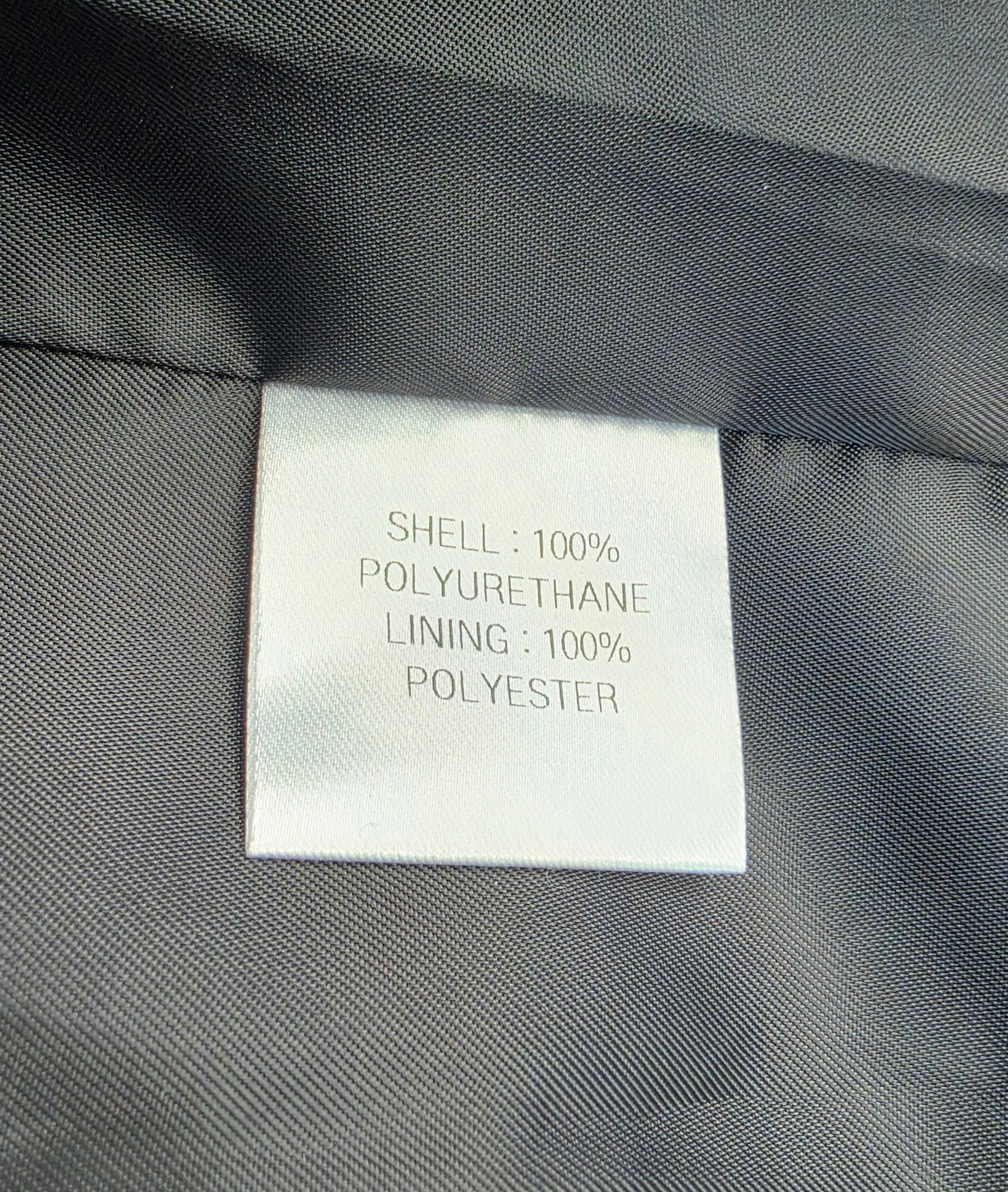 The Frankie Shop veganistisch leren blazer beige M/L tweedehands designer dames