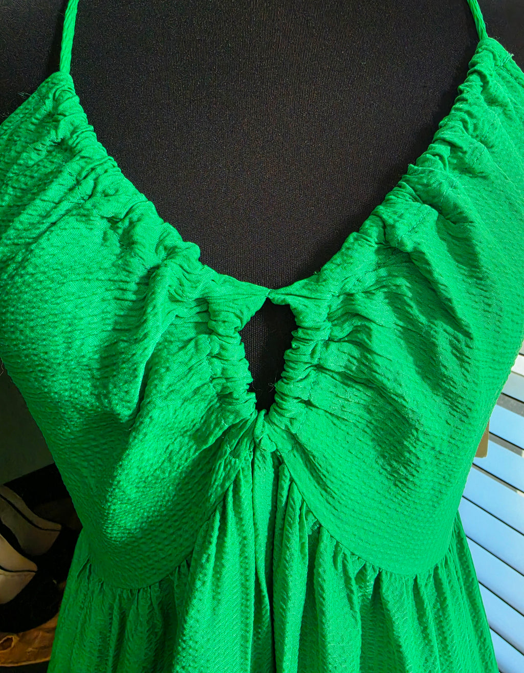 Même Road lange maxi jurk groen 40 L nieuw tweedehands dames