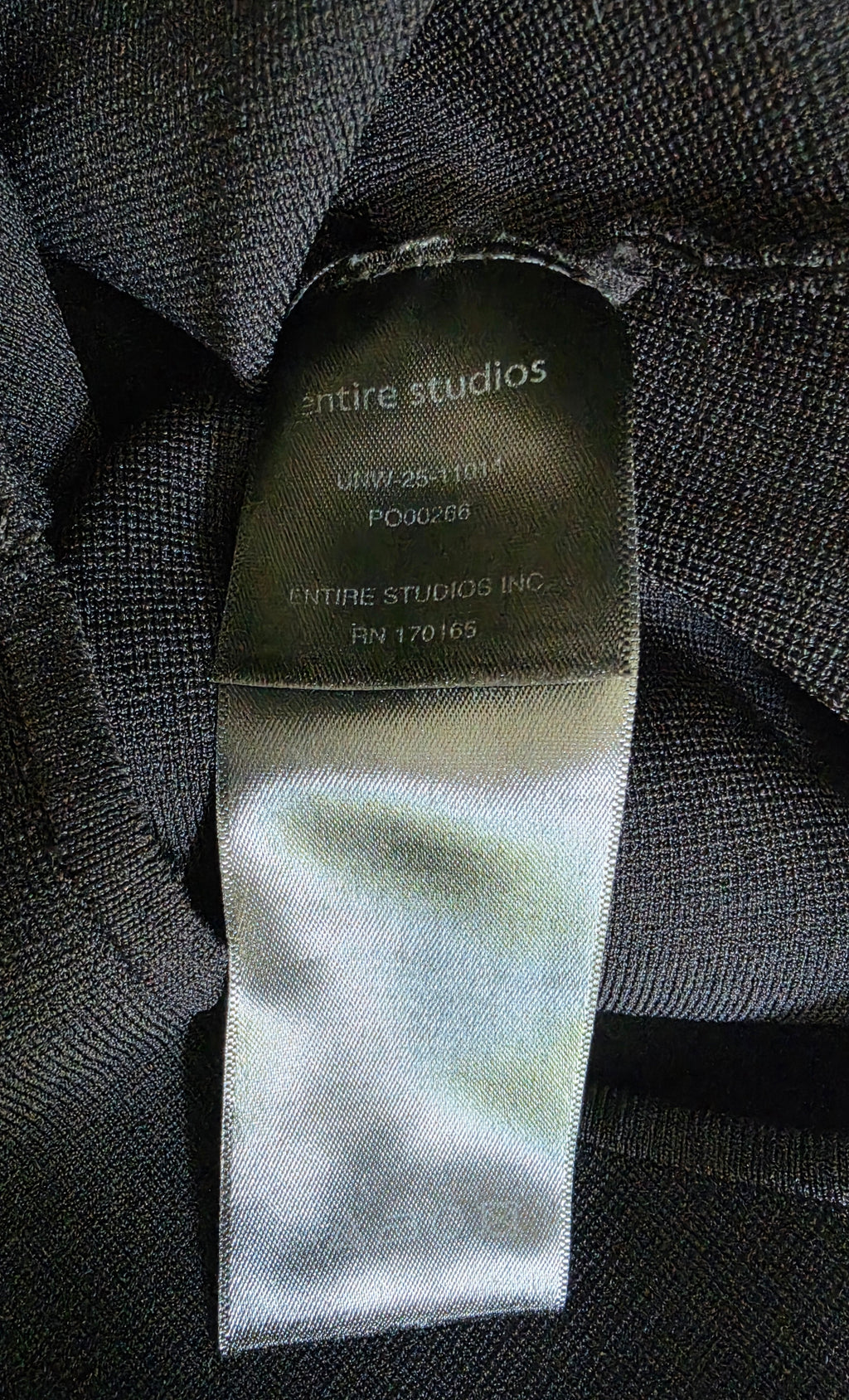 Entire Studios body zwart 36 S tweedehands designer dames