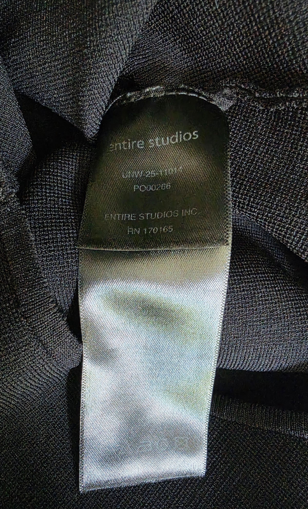 Entire Studios body zwart 36 S tweedehands designer dames