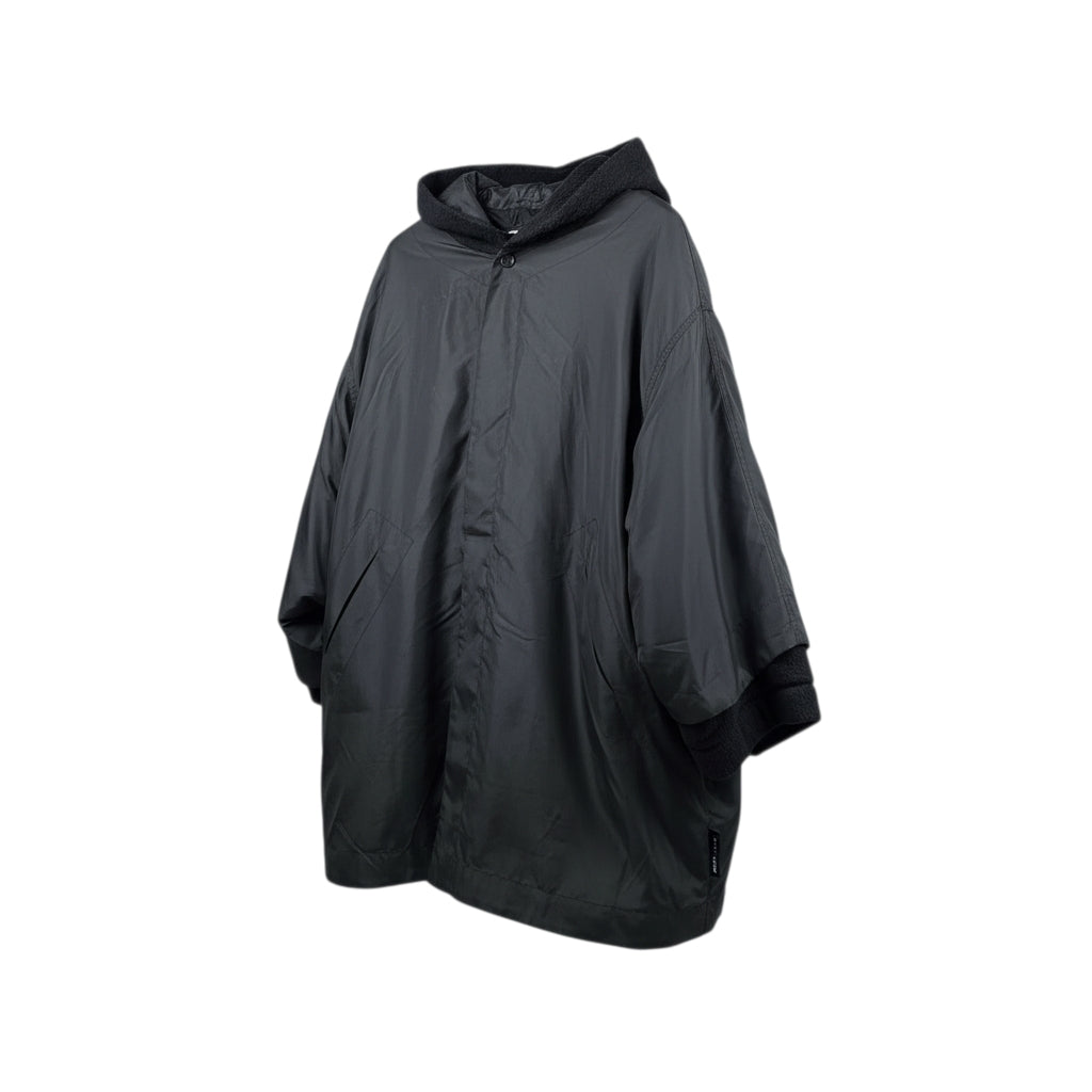 Oof wear jas nieuw oversized regen winter duffe coat relaxed fit zwart xl xxl tweedehands dames designer