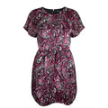 Just Cavalli mini jurk tijger roze zwart IT40 S36 tweedehands dames designer