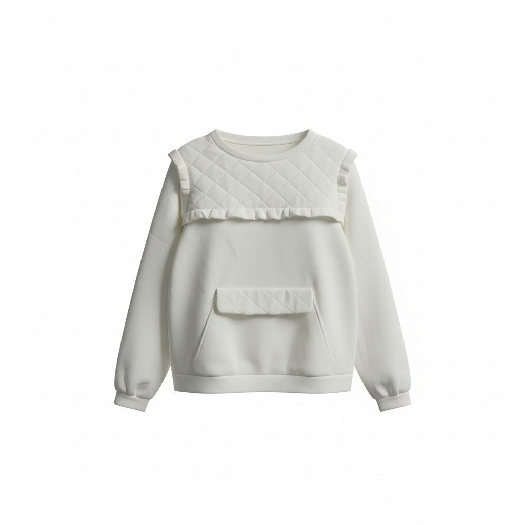 Rosae Paris sweater trui ecru 34 xs tweedehands dames designer