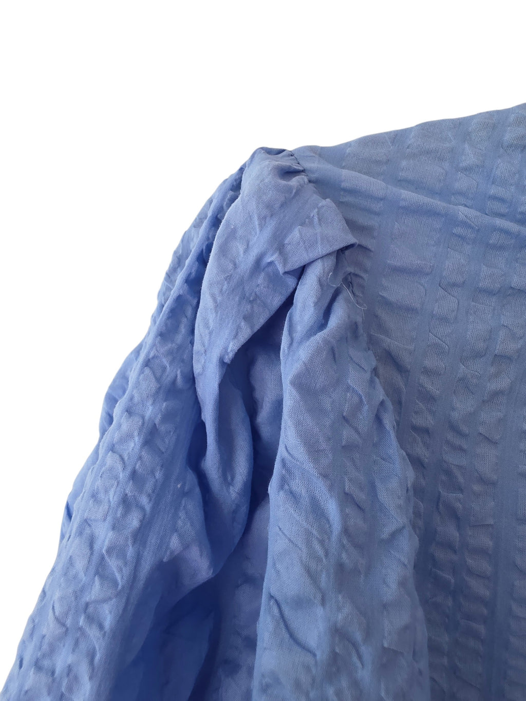 Baum und Pferdgarten Korte wrinkle jurk blauw 36 S tweedehands dames designer