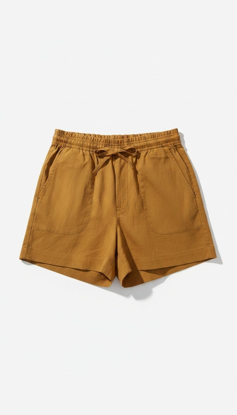 Ba&sh lady short korte broek camel xs 34 tweedehands dames