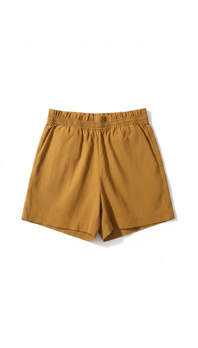 Ba&sh lady short korte broek camel xs 34 tweedehands dames