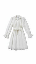 Lot Keckeis jurk Romijn wit broderie 38 M tweedehands dames