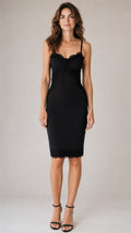 Elisabetta Franchi bodycon kanten jurk zwart IT40 34 xs tweedehands designer dames
