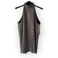 Pallas Paris zilver metallic halter top FR36 34 36 tweedehands dames designer