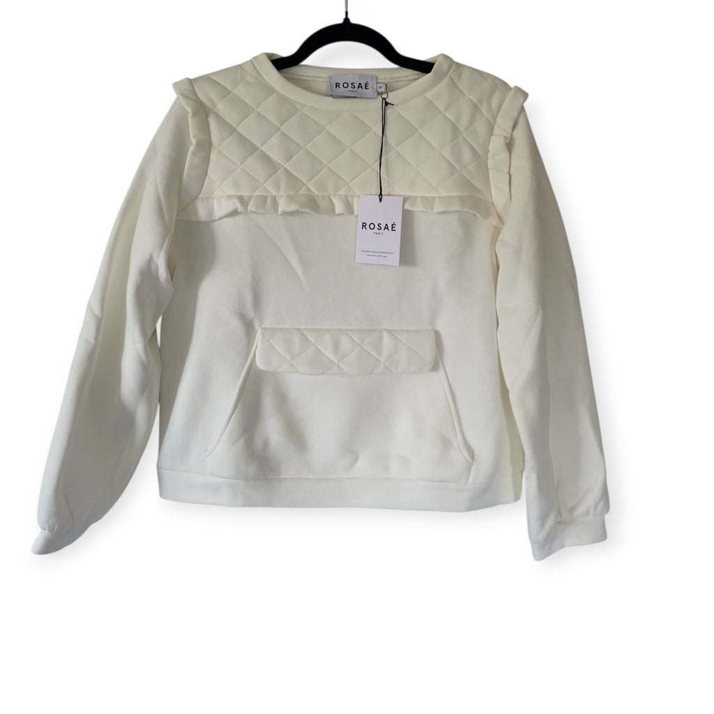 Rosae Paris sweater trui ecru 34 xs tweedehands dames designer