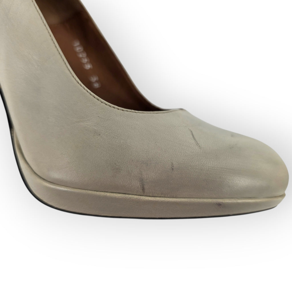 Dries Van Noten colourblock leren pumps maat 38 met doos tweedehands dames designer