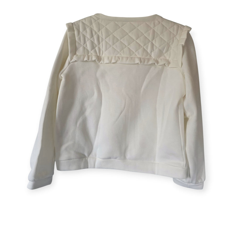 Rosae Paris sweater trui ecru 34 xs tweedehands dames designer