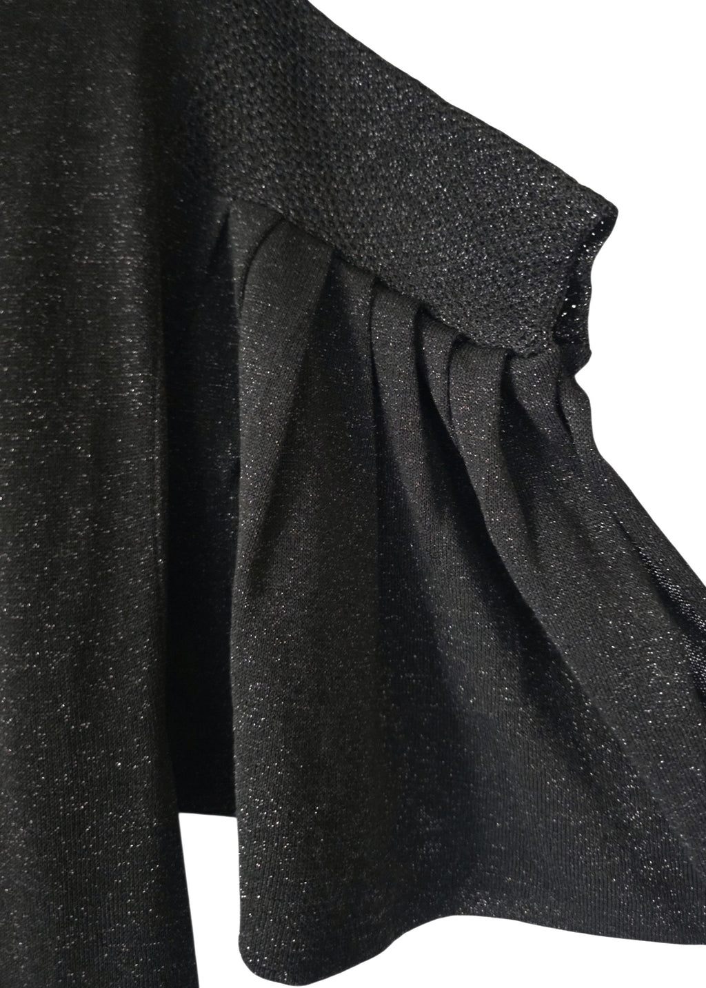 Circus Hotel midi knit jurk zwart glitter IT42 M Nieuw