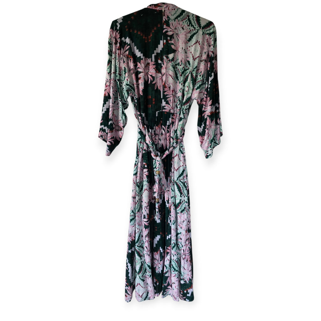 Melissa Odabash kimono maxi jurk Eden maat M pre-loved