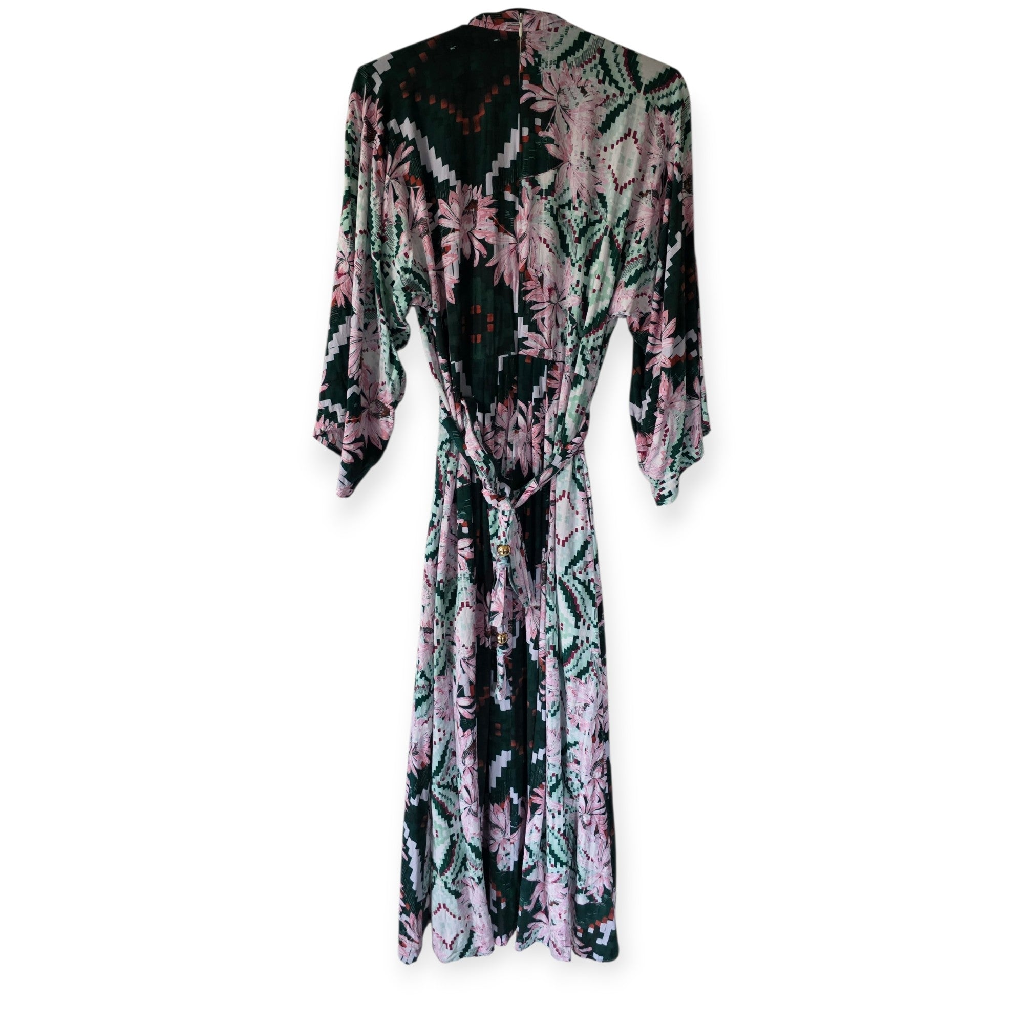 Melissa Odabash kimono maxi jurk Eden maat M pre-loved