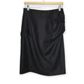 Dries van Noten midi rok grijs wol cashmere 36 S tweedehands dames designer