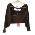 Cult Gaia knit bolero bandeau top groen L tweedehands dames designer