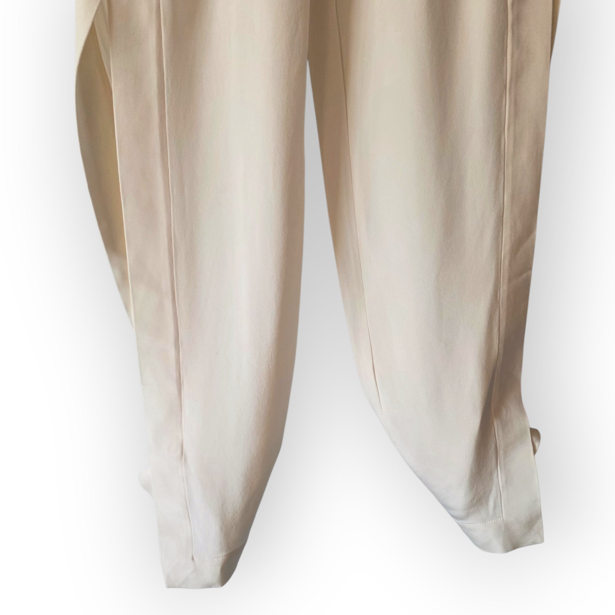 Roland Mouret zijde broek crème FR36 pre-loved