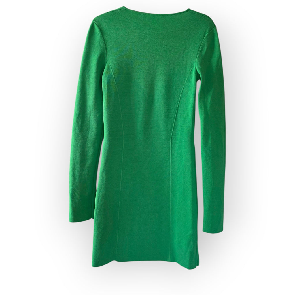 Gauge81 bodycon mini jurk Villar groen M 38 tweedehands dames designer
