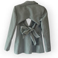 Significant Other mint groen cut out blazer linnen met strik xs 34 tweedehands dames designer