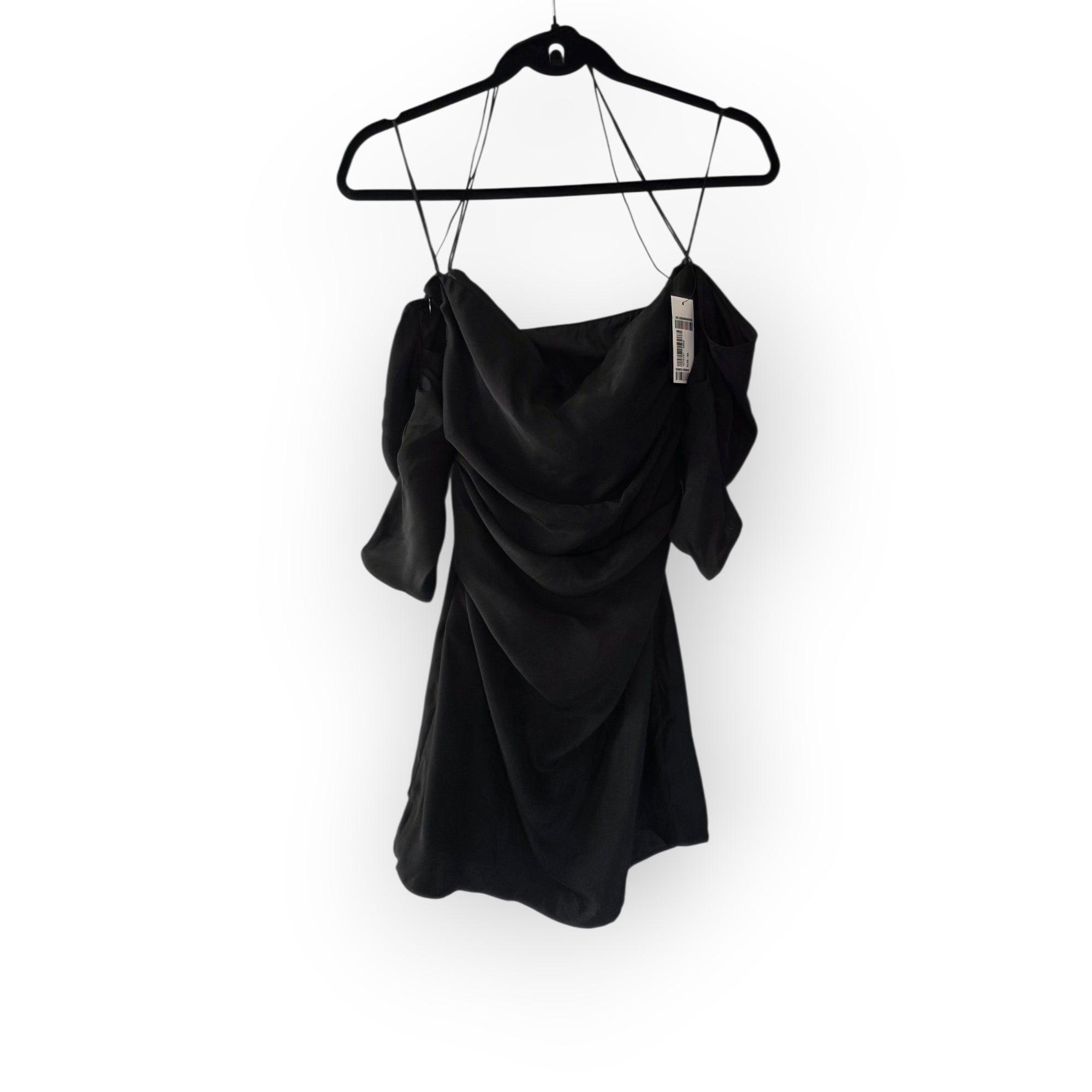 Gauge81 mini jurk Samaca zijden zwart 36 S tweedehands dames designer