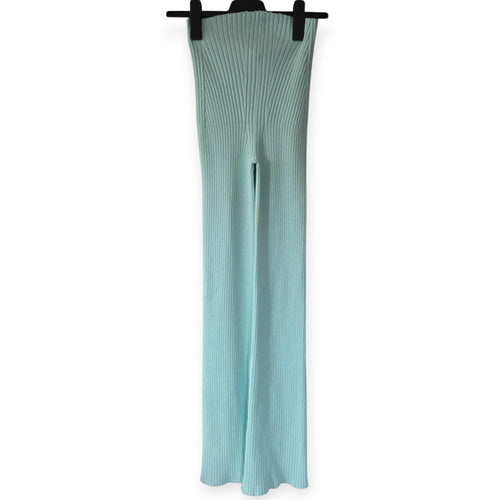 Circus Hotel dames flared glitter legging broek mint groen S 36 tweedehands designer damwa