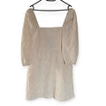 Samsoe samsoe korte jurk Sasha beige xl 42 pofmouwen tweedehands dames designer