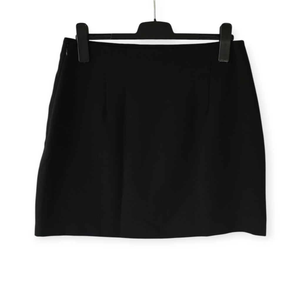 Nenette Milano embroidery korte rok zwart xl 42 pre-loved